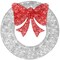 Best Choice Products 36in Pre-Lit Outdoor Christmas Wreath, LED Metal Holiday Décor w/ 120 Lights, Bow
